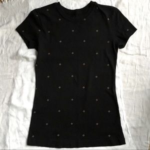 DC Shoes black t-shirt - size XS